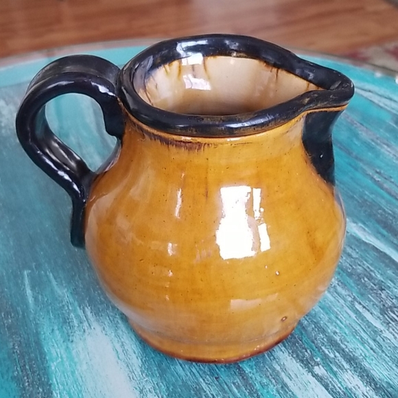 Handmade Glazed Pottery Jug - Picture 1 of 3